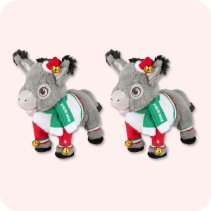 Dominick The Donkey Plush 2PCS