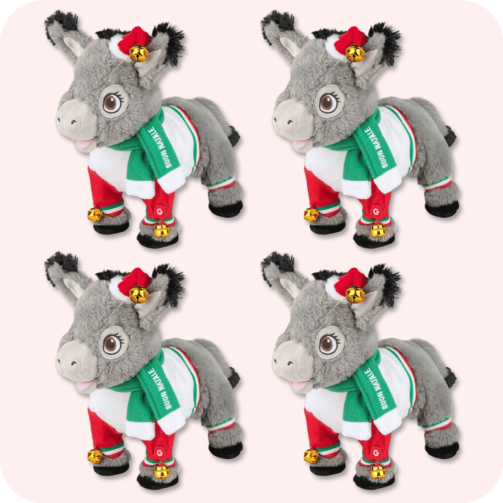 Dominick The Donkey Plush 4PCS Dominick The Donkey Plush 4PCS
